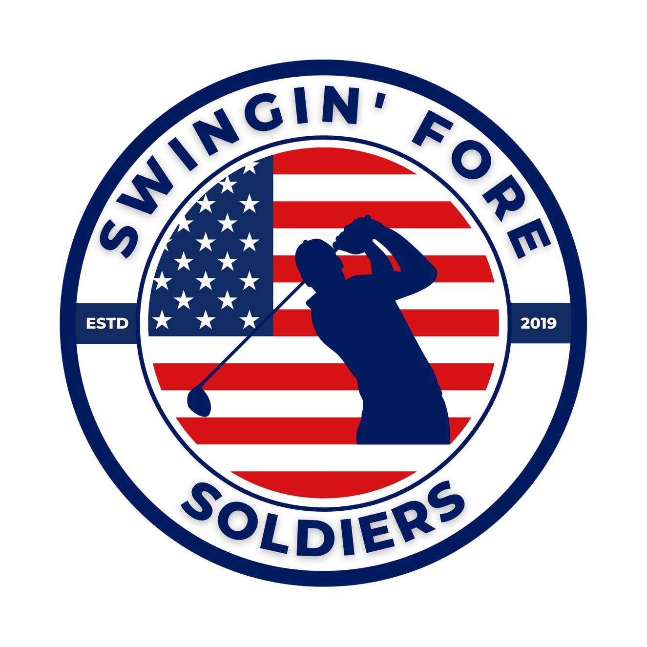Swingin' Fore Soldiers logo