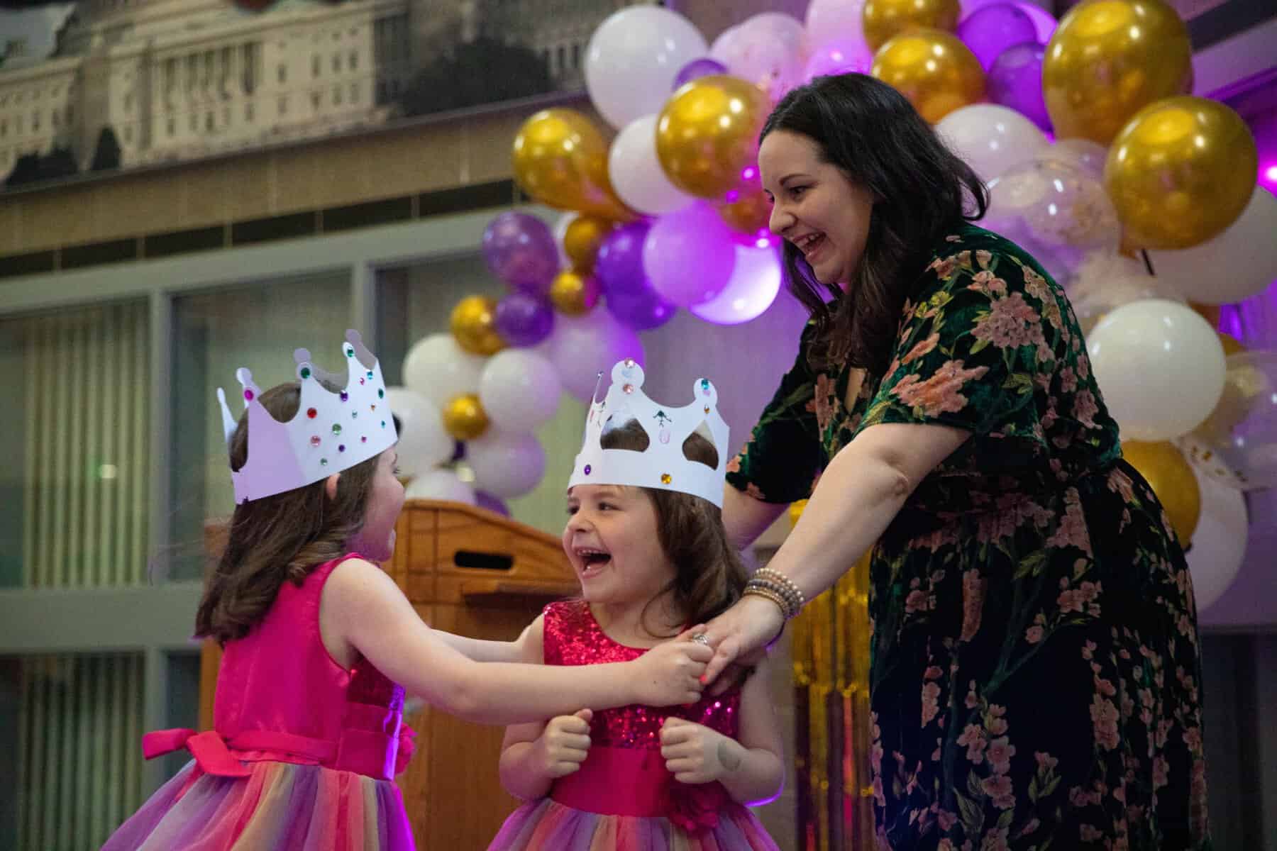 Guard youth connecting during an Iowa CYP weekend